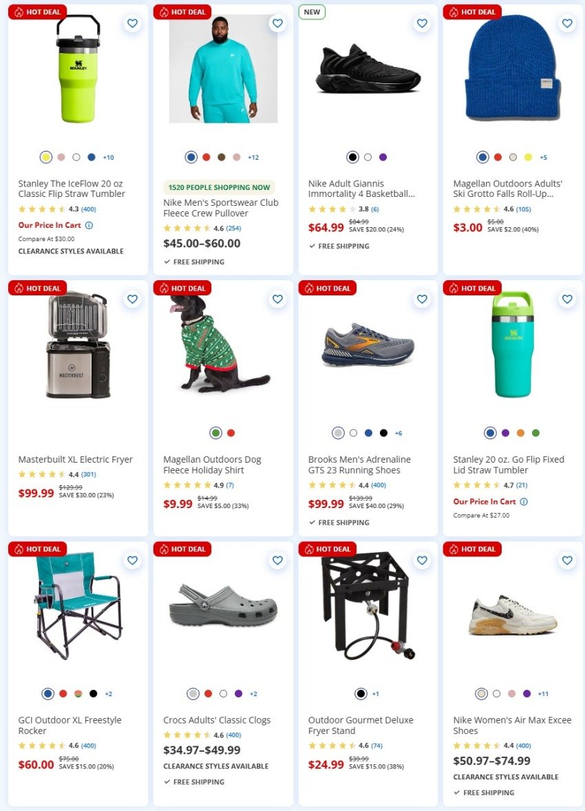 Academy Sports + Outdoors Black Friday 2024 Ad