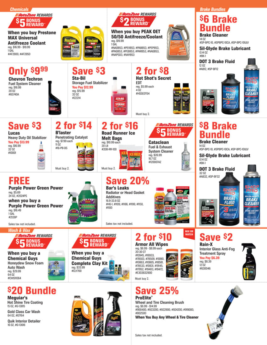 AutoZone Black Friday 2024 Ad