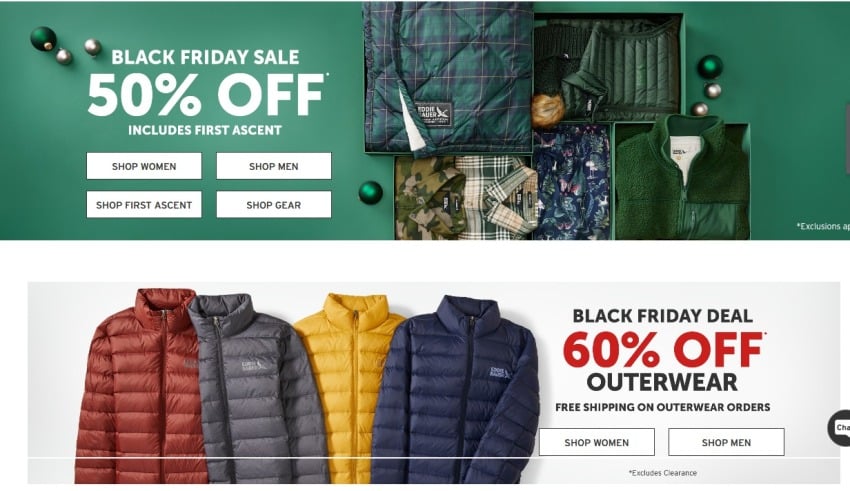 Eddie Bauer Black Friday 2024 Ad