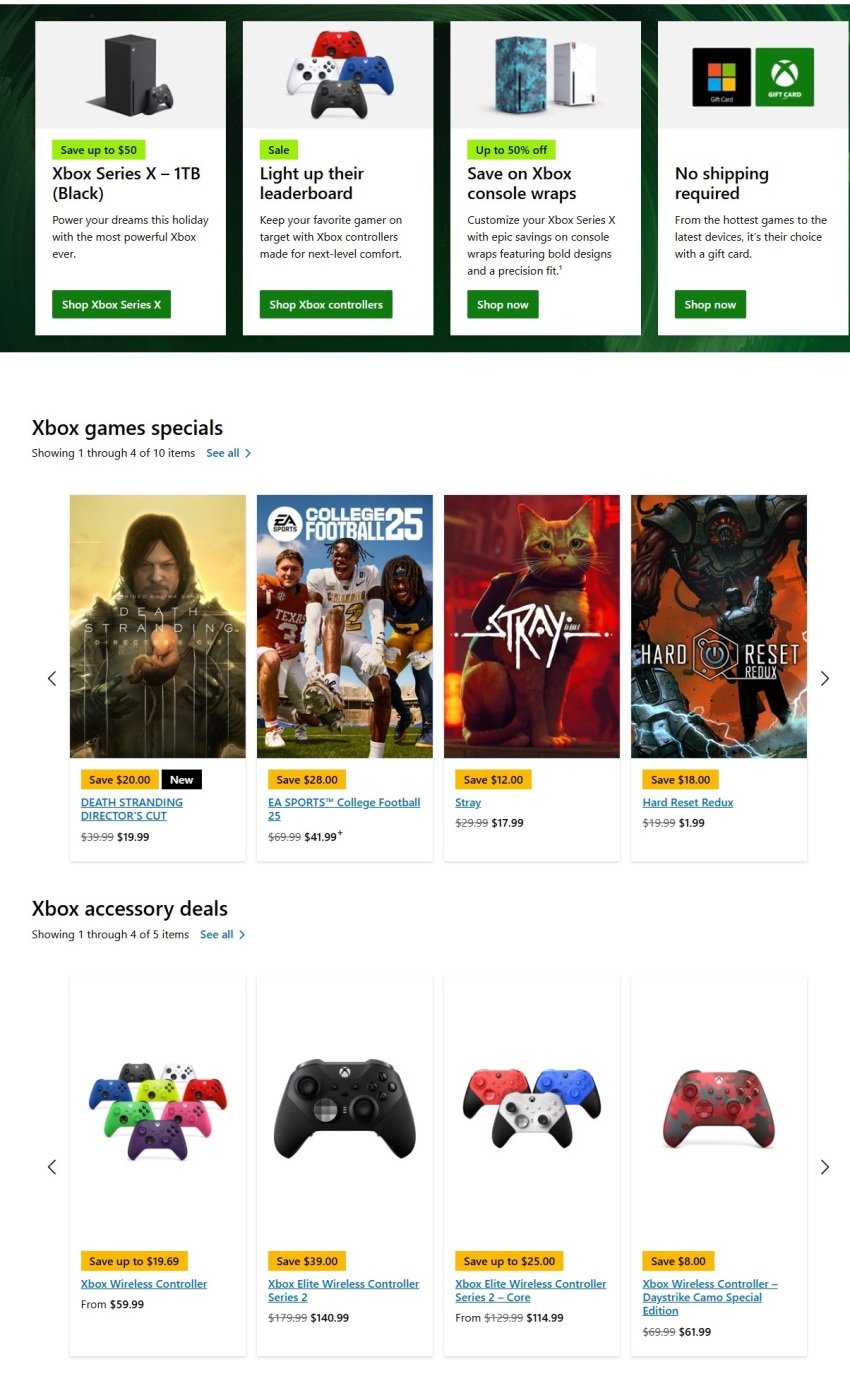 Microsoft Store Black Friday 2024 Ad