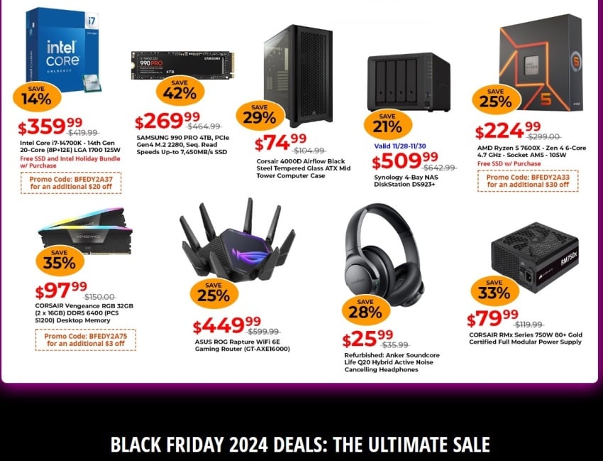 Newegg Black Friday 2024 Ad